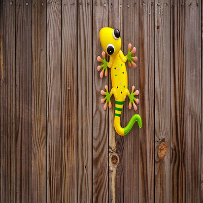 Outdoor Metal Lizard Wall Decor Hanging Metal Wall Art Gecko